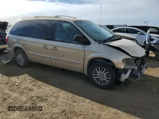 2001 Chrysler Town & Country Limited with VIN 2C8GP64L01R315064, listed as a Copart auction lot 50828055 with 202,113 mi miles and Salvage Title. Bid and sale history available at DreamBid. Image 4.