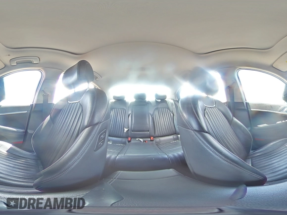 2019 Genesis G70 Advanced with VIN KMTG74LE0KU043856, listed as a Copart auction lot 55921215 with 72,161 mi miles and Non repairable. Bid and sale history available at DreamBid. Image 14.
