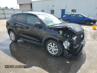 2021 Hyundai Tucson SE with VIN KM8J23A41MU404128, listed as a Copart auction lot 47938495 with 34,432 mi miles and Salvage Title. Bid and sale history available at carsss.com. Image 4.