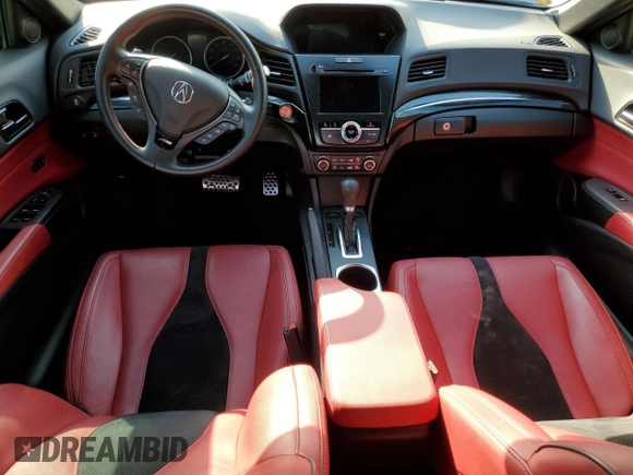 2022 Acura ILX w/Premium/A-Spec Package with VIN 19UDE2F81NA005836, listed as a Copart auction lot 47170255 with 29,585 mi miles and Salvage Title. Bid and sale history available at carsss.com. Image 8.