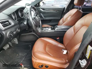 2017 Maserati Ghibli with VIN ZAM57XSA3H1218841, listed as a Copart auction lot 64325043 with 74,702 mi miles. Bid and sale history available at carsss.com. Image 7.