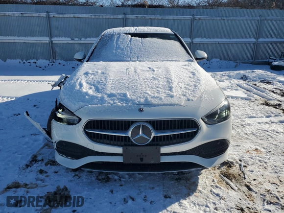 2023 Mercedes-Benz C 300 with VIN W1KAF4HB6PR141621, listed as a Copart auction lot 89319875 with 18,962 mi miles and Salvage Title. Bid and sale history available at DreamBid. Image 5.