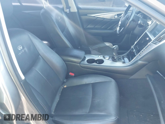 2014 Infiniti Q50 Sport with VIN JN1BV7AR4EM689009, listed as a IAAI auction lot 41990992 with 131,071 mi miles and . Bid and sale history available at DreamBid. Image 5.