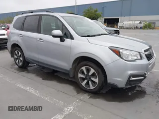 2018 Subaru Forester Premium with VIN JF2SJAGC0JH611355, listed as a IAAI auction lot 42062683 with 111,109 mi miles. Bid and sale history available at carsss.com. Image 1.