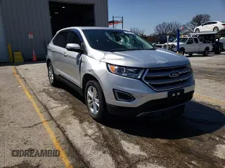 2015 Ford Edge SEL with VIN 2FMTK4J93FBB08529, listed as a Copart auction lot 51857755 with 103,387 mi miles and Salvage Title. Bid and sale history available at carsss.com. Image 11.
