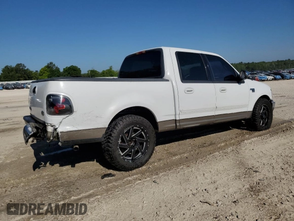 2001 Ford F-150 XLT with VIN 1FTRW07W11KB44405, listed as a Copart auction lot 53560595 with 272,881 mi miles and Salvage title. Bid and sale history available at DreamBid. Image 3.