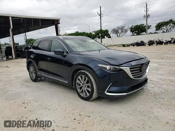 2021 Mazda CX-9 Grand Touring with VIN JM3TCBDY1M0535481, listed as a Copart auction lot 58764065 with 80,758 mi miles and Salvage title. Bid and sale history available at DreamBid. Image 14.