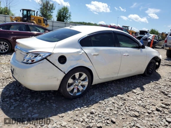 2012 Buick Regal Turbo Premium 2 with VIN 2G4GT5GV4C9214113, listed as a Copart auction lot 62910805 with 128,167 mi miles and Non repairable. Bid and sale history available at DreamBid. Image 3.