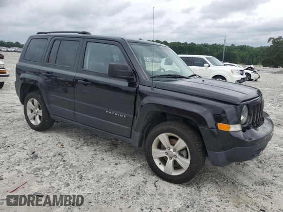 2016 Jeep Patriot Latitude with VIN 1C4NJRFB5GD500545, listed as a Copart auction lot 60374225 with 172,174 mi miles and Salvage title. Bid and sale history available at DreamBid. Image 4.