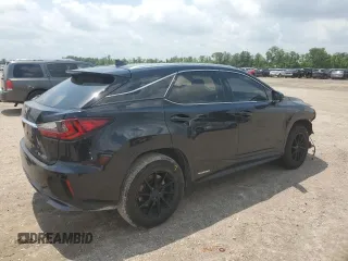 2018 Lexus RX 450h with VIN 2T2BGMCA5JC023549, listed as a Copart auction lot 54777435 with 90,014 mi miles and Salvage title. Bid and sale history available at DreamBid. Image 3.