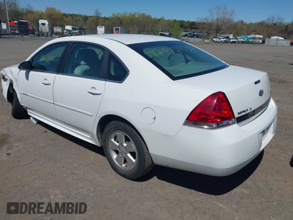 2011 Chevrolet Impala LT Fleet with VIN 2G1WG5EK1B1293260, listed as a IAAI auction lot 42052930 with 84,721 mi miles and . Bid and sale history available at DreamBid. Image 3.