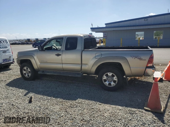 2005 Toyota Tacoma PreRunner with VIN 5TETU62N55Z008390, listed as a Copart auction lot 56632095 with 252,647 mi miles and Salvage title. Bid and sale history available at DreamBid. Image 2.