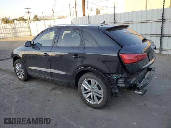 2018 Audi Q3 Premium with VIN WA1BCCFS9JR006171, listed as a Copart auction lot 89405445 with 24,546 mi miles and Salvage Title. Bid and sale history available at carsss.com. Image 2.