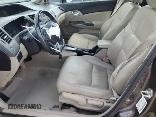 2012 Honda Civic EX-L with VIN 2HGFB2F92CH572839, listed as a Copart auction lot 51507805 with 95,881 mi miles and Salvage Title. Bid and sale history available at DreamBid. Image 7.