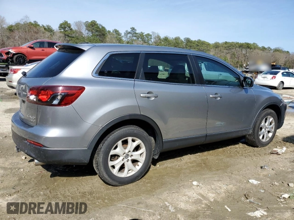 2013 Mazda CX-9 Sport with VIN JM3TB3BV0D0418069, listed as a Copart auction lot 51612055 with 139,925 mi miles and Salvage Title. Bid and sale history available at carsss.com. Image 3.