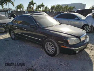 2005 Hyundai XG350 with VIN KMHFU45E15A417893, listed as a Copart auction lot 48081935 with 113,242 mi miles and Clean Title. Bid and sale history available at carsss.com. Image 4.
