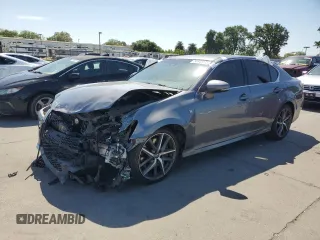 2016 Lexus GS 350 with VIN JTHBZ1BL9GA007429, listed as a Copart auction lot 54545035 with 151,546 mi miles and Salvage title. Bid and sale history available at DreamBid. Image 1.
