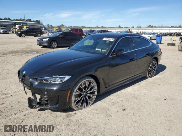 2024 BMW 4 Series 430i xDrive with VIN WBA73AV04RFS08250, listed as a Copart auction lot 42516525 with 5,057 mi miles and Salvage Title. Bid and sale history available at carsss.com. Image 1.