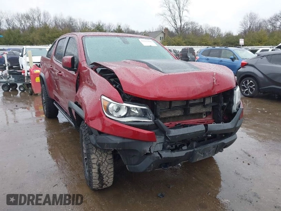 2018 Chevrolet Colorado 4WD ZR2 with VIN 1GCPTEE16J1138755, listed as a IAAI auction lot 41215626 with 118,661 mi miles. Bid and sale history available at carsss.com. Image 1.