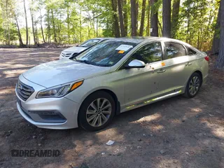 2016 Hyundai Sonata Sport with VIN 5NPE34AF6GH335980, listed as a IAAI auction lot 42137648 with 132,426 mi miles and . Bid and sale history available at DreamBid. Image 17.