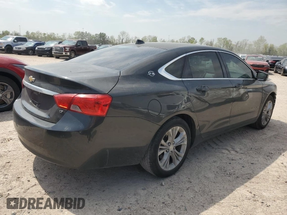 2014 Chevrolet Impala LT with VIN 1G1115SLXEU163379, listed as a Copart auction lot 46427624 with 137,400 mi miles and Clean title. Bid and sale history available at DreamBid. Image 3.