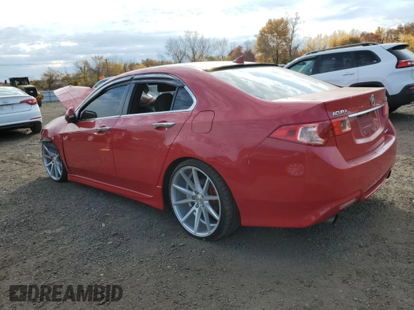 2012 Acura TSX Special Edition with VIN JH4CU2E80CC007303, listed as a Copart auction lot 77557264 with 201,792 mi miles and Salvage title. Bid and sale history available at DreamBid. Image 2.