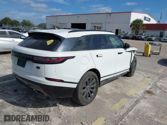 2018 Land Rover Range Rover Velar R-Dynamic SE with VIN SALYL2RV3JA743812, listed as a IAAI auction lot 40842422 with 35,208 mi miles and . Bid and sale history available at DreamBid. Image 4.