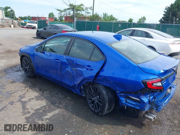 2022 Subaru WRX Premium with VIN JF1VBAF64N9013814, listed as a IAAI auction lot 42452692 with 28,081 mi miles and . Bid and sale history available at DreamBid. Image 3.