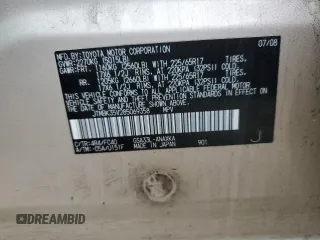 2008 Toyota RAV4 with VIN JTMBK35V285069358, listed as a Copart auction lot 50989525 with 122,464 mi miles and Clean Title. Bid and sale history available at carsss.com. Image 12.