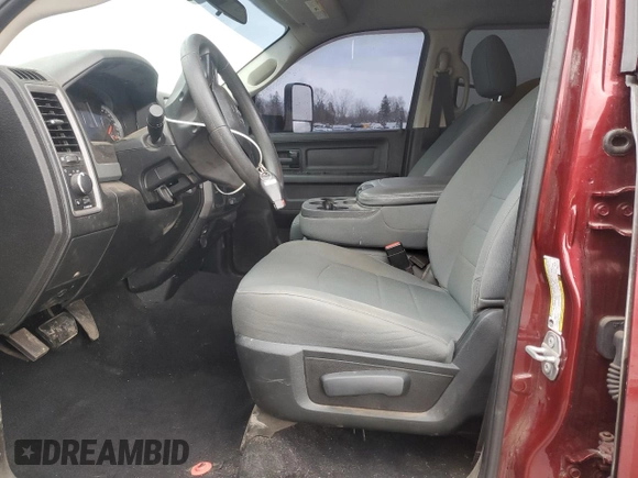 2018 Ram 2500 Tradesman with VIN 3C6UR5CJ2JG381119, listed as a Copart auction lot 50128925 with 108,136 mi miles and Salvage title. Bid and sale history available at DreamBid. Image 7.