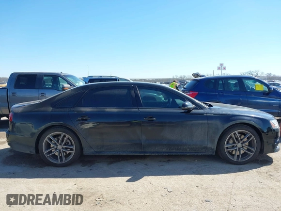 2017 Audi A8 L Sport with VIN WAU43AFD2HN000635, listed as a IAAI auction lot 41686835 with 91,203 mi miles. Bid and sale history available at carsss.com. Image 13.
