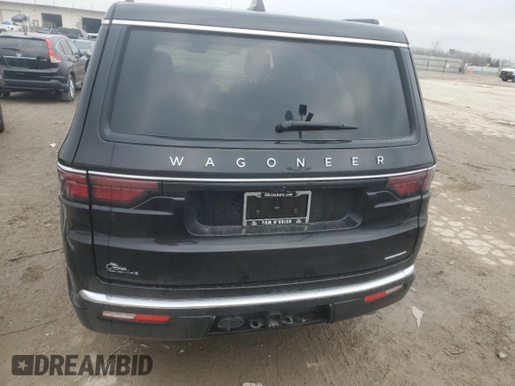 2024 Jeep Wagoneer Series II with VIN 1C4SJVBP2RS118534, listed as a Copart auction lot 85228864 with 13,695 mi miles and Salvage title. Bid and sale history available at DreamBid. Image 6.