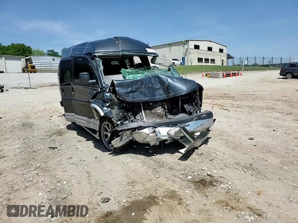 2014 GMC Savana Cargo Van Upfitter with VIN 1GDS7DC48E1164054, listed as a Copart auction lot 52157884 with 0 mi miles and Salvage Title. Bid and sale history available at carsss.com. Image 12.