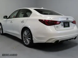 2018 Infiniti Q50 3.0t LUXE with VIN JN1EV7ARXJM442004, listed as a Copart auction lot 54444415 with 55,259 mi miles and Salvage Title. Bid and sale history available at carsss.com. Image 4.