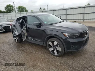 2023 Volvo C40 Recharge Pure Electric Ultimate with VIN YV4ED3GM0P2062241, listed as a Copart auction lot 54716594 with 26,344 mi miles. Bid and sale history available at carsss.com. Image 4.
