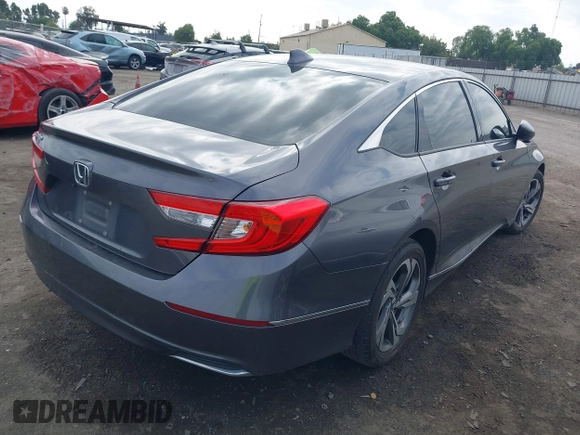 2018 Honda Accord EX with VIN 1HGCV1F46JA153350, listed as a IAAI auction lot 42057469 with 188,592 mi miles and . Bid and sale history available at DreamBid. Image 4.
