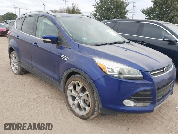 2016 Ford Escape Titanium with VIN 1FMCU0J97GUB96726, listed as a IAAI auction lot 41322229 with 119,237 mi miles. Bid and sale history available at carsss.com. Image 1.