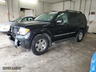 2011 Nissan Pathfinder SV with VIN 5N1AR1NN1BC626836, listed as a Copart auction lot 51151095 with 204,537 mi miles and Salvage Title. Bid and sale history available at carsss.com. Image 1.