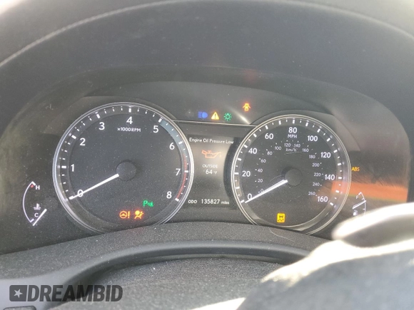 2013 Lexus GS 350 with VIN JTHBE1BL3D5001884, listed as a Copart auction lot 47242405 with 135,827 mi miles and Non Repairable. Bid and sale history available at DreamBid. Image 9.
