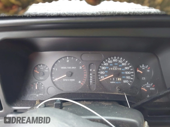 1996 Dodge Ram 2500 with VIN 3B7KC23CXTM147915, listed as a IAAI auction lot 41236310 with 211,518 mi miles. Bid and sale history available at carsss.com. Image 7.