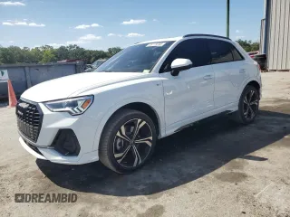 2023 Audi Q3 S line Premium Plus с VIN WA1EECF39P1040330, выставлен на аукционе Copart как лот 55179765 с пробегом 13 480 миль миль и Списание • Salvage title. История ставок и продаж доступна на DreamBid. Изображение 1.