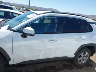 2025 Toyota RAV4 XLE with VIN 2T3W1RFV8SW374059, listed as a IAAI auction lot 42121740 with 7,228 mi miles. Bid and sale history available at carsss.com. Image 14.