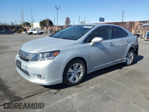 2010 Lexus HS 250h with VIN JTHBB1BA4A2002224, listed as a Copart auction lot 41890165 with 171,862 mi miles and Salvage Title. Bid and sale history available at DreamBid. Image 1.