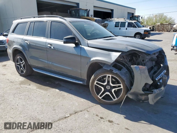 2018 Mercedes-Benz GLS 550 z VIN 4JGDF7DE2JB020752, wystawiony jako Copart lot #58349815 z przebiegiem 74 773 mil mil oraz Czysty tytuł • Clean title. Historia ofert i sprzedaży dostępna na DreamBid. Obrazek 4.