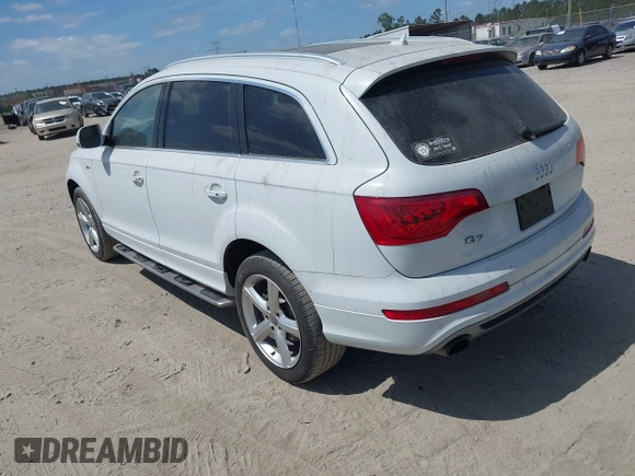 2013 Audi Q7 S line Prestige z VIN WA1DGAFE4DD005118, wystawiony jako IAAI lot #42093205 z przebiegiem 102 409 mil mil oraz . Historia ofert i sprzedaży dostępna na DreamBid. Obrazek 3.