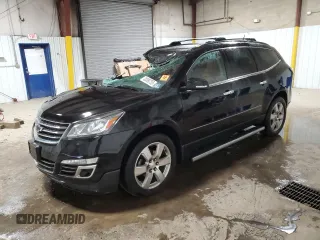 2017 Chevrolet Traverse Premier with VIN 1GNKVJKD3HJ313623, listed as a Copart auction lot 48889755 with 152,398 mi miles and Salvage Title. Bid and sale history available at DreamBid. Image 1.