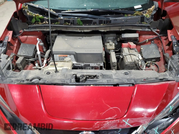 2018 Nissan LEAF SV с VIN 1N4AZ1CP7JC305400, выставлен на аукционе Copart как лот 57545495 с пробегом 73 363 миль миль и Списание • Salvage title. История ставок и продаж доступна на DreamBid. Изображение 12.