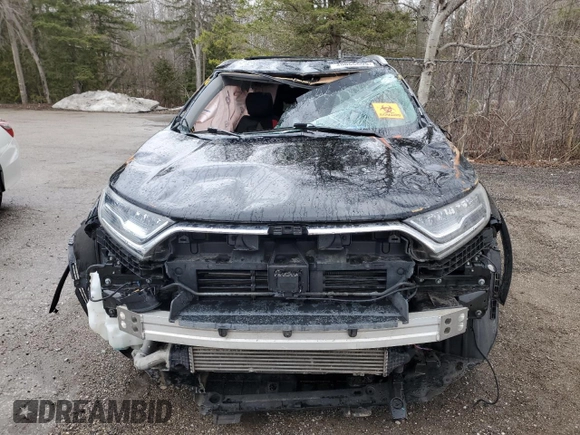 2018 Honda CR-V Touring with VIN 2HKRW2H95JH113242, listed as a Copart auction lot 48065595 with 0 mi miles and Non Repairable. Bid and sale history available at carsss.com. Image 5.