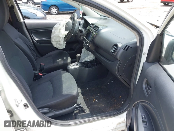 2017 Mitsubishi Mirage ES with VIN ML32F3FJ6HHF08999, listed as a IAAI auction lot 42234559 with 95,842 mi miles and . Bid and sale history available at DreamBid. Image 5.
