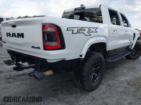 2021 Ram 1500 TRX with VIN 1C6SRFU96MN705492, listed as a IAAI auction lot 41527510 with 41,595 mi miles. Bid and sale history available at carsss.com. Image 4.